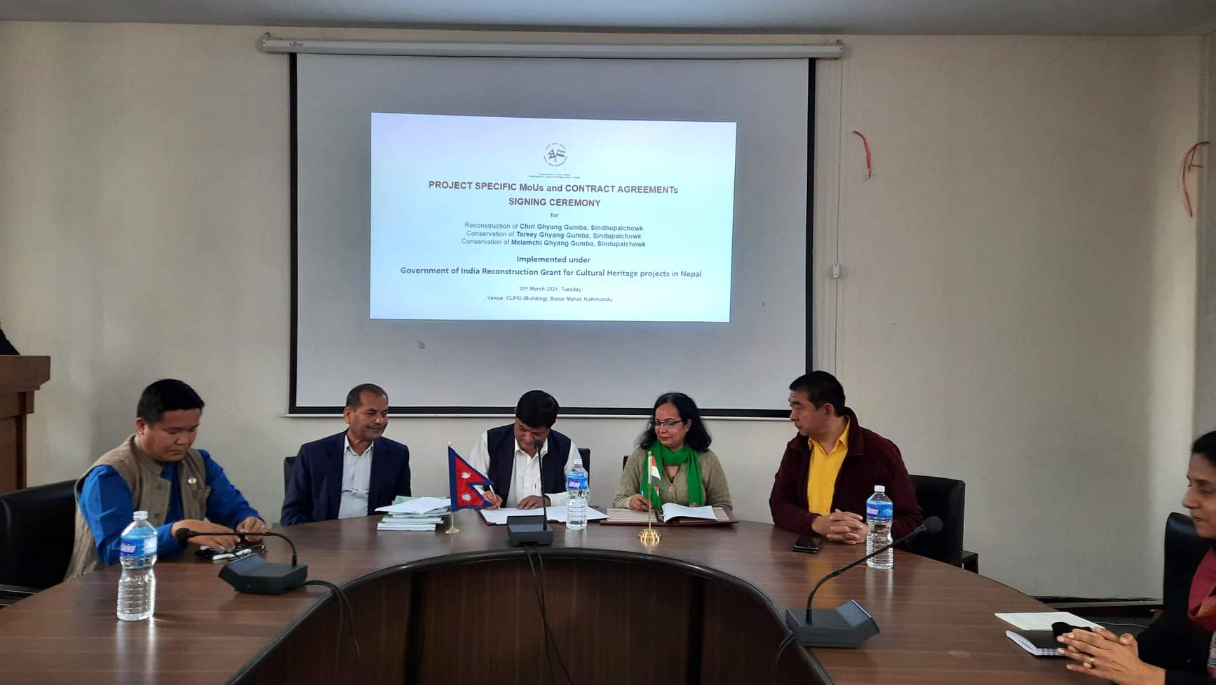 भारतले हेलम्बुका तीन गुम्बा पुर्ननिर्माण गर्ने