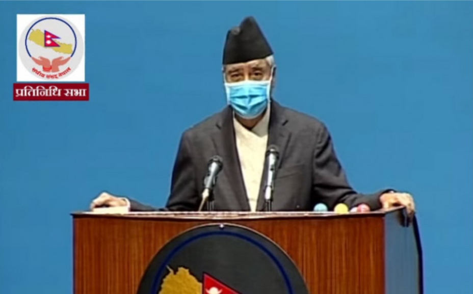 प्रधानमन्त्रीले बिश्वासको मत नपाउने, संविधानको धारा ७६ (२) अनुसार सरकार बनाउने प्रक्रिया अघि बढाउन माग गर्दछु :- देउवा