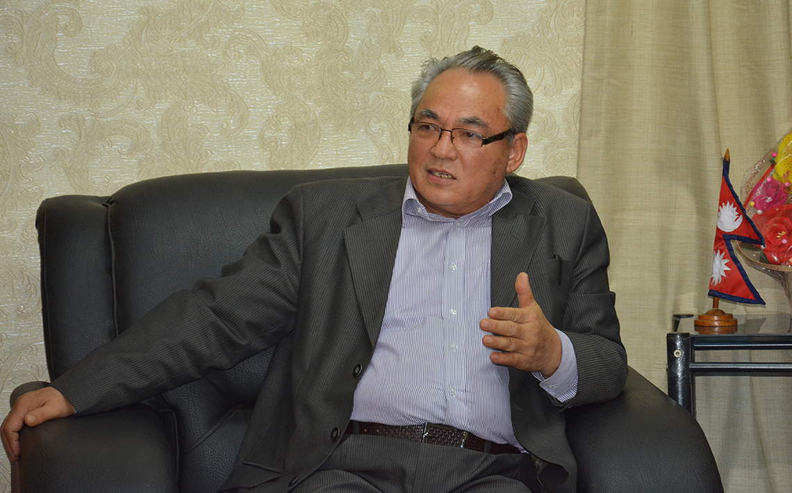 दर्ता गराए गृहमन्त्री थापाले राष्ट्रिय सभा सदस्यमा उम्मेदवारी