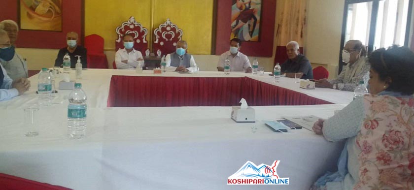 काँग्रेस संस्थापन पक्षका सभापतिका आकांक्षीहरुबीच छलफल