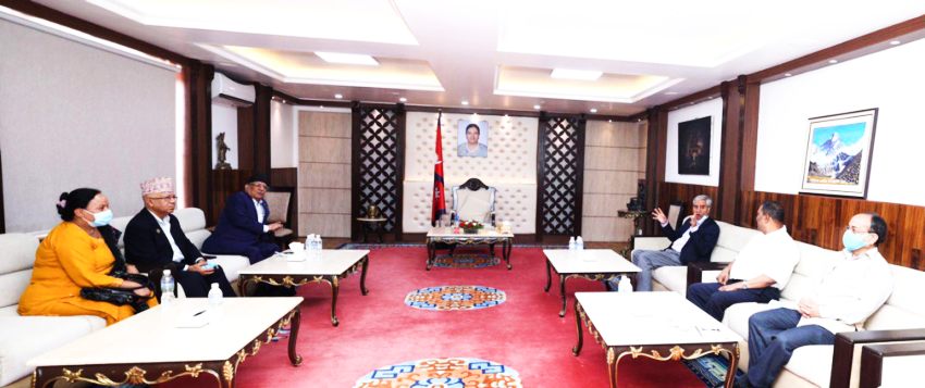 Koshi Pari Online single side advertisement 