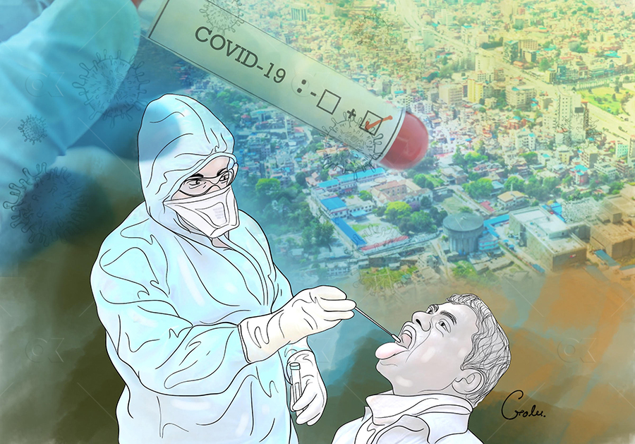 पछिल्लो थप २ हजार ४ जनामा कोरोना संक्रमण, १६ जनाको मृत्यु